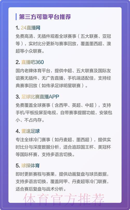 哪些平台可以免费观看世界杯直播?完整平台清单整理 哪些平台可以免费观看世界杯直播?完整平台清单整理